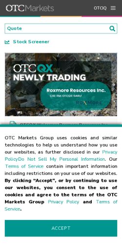 Mobile page screenshot