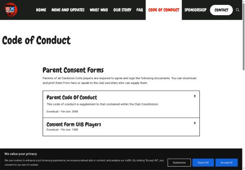 Desktop page screenshot