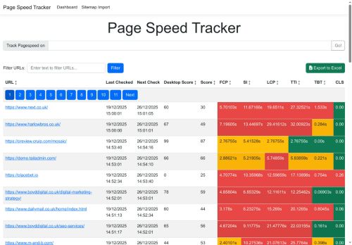 Desktop page screenshot