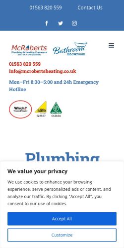 Mobile page screenshot