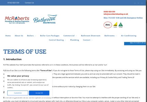 Desktop page screenshot