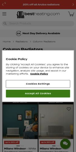 Mobile page screenshot