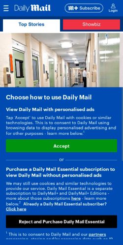 Mobile page screenshot