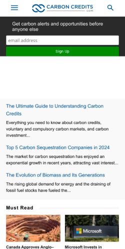 Mobile page screenshot