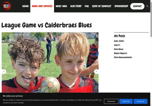 Desktop page screenshot