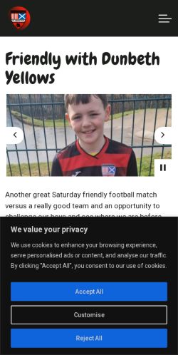 Mobile page screenshot