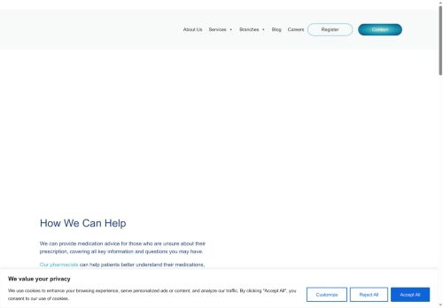 Desktop page screenshot