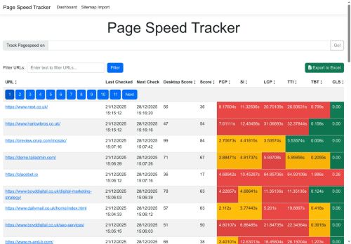 Desktop page screenshot