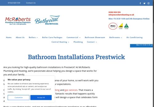 Desktop page screenshot