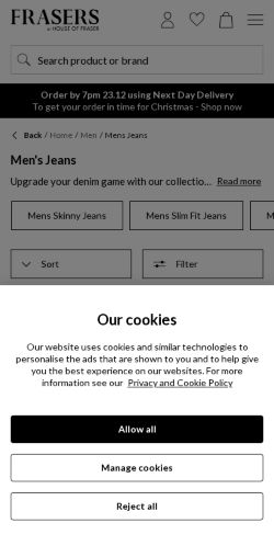 Mobile page screenshot