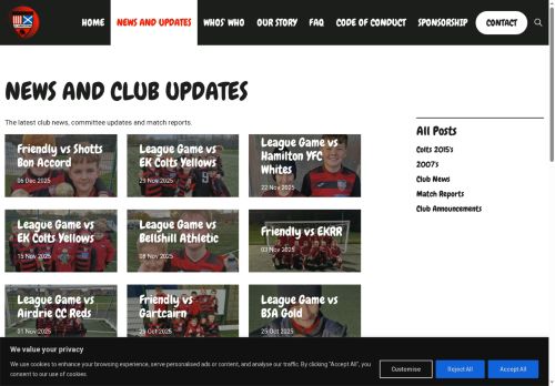 Desktop page screenshot