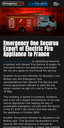 Mobile page screenshot