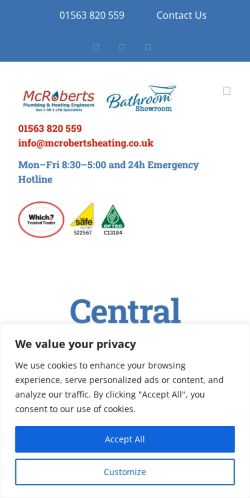 Mobile page screenshot