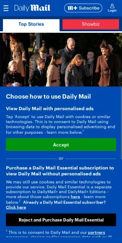 Mobile page screenshot