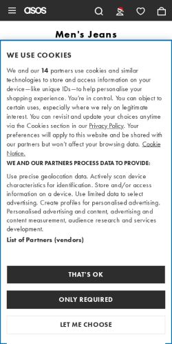 Mobile page screenshot