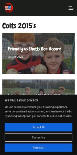 Mobile page screenshot