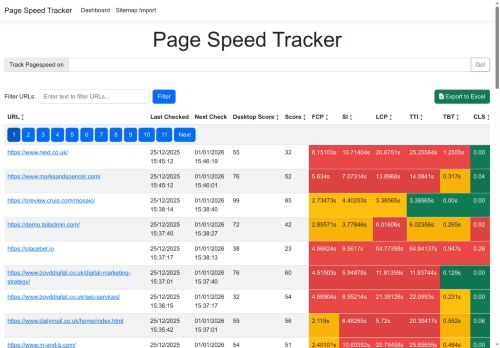 Desktop page screenshot