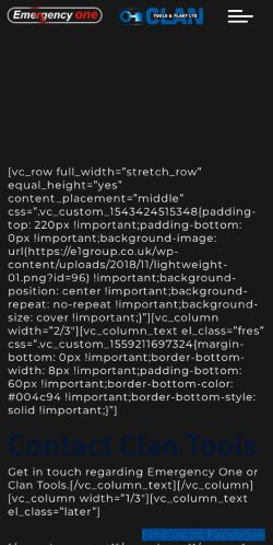 Mobile page screenshot