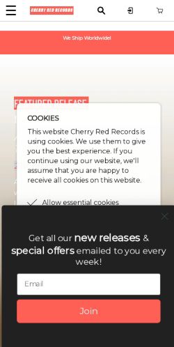 Mobile page screenshot