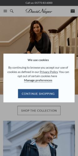 Mobile page screenshot
