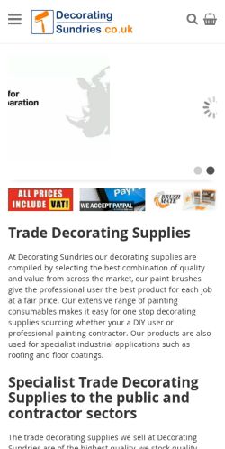 Mobile page screenshot