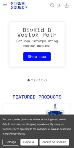 Mobile page screenshot