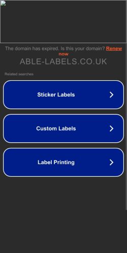 Mobile page screenshot