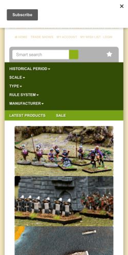 Mobile page screenshot