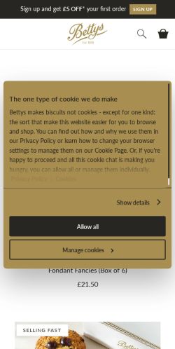 Mobile page screenshot