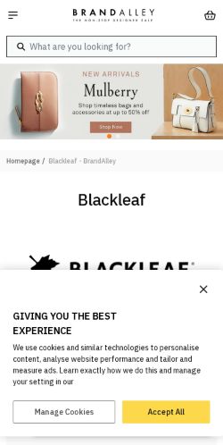 Mobile page screenshot