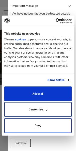 Mobile page screenshot