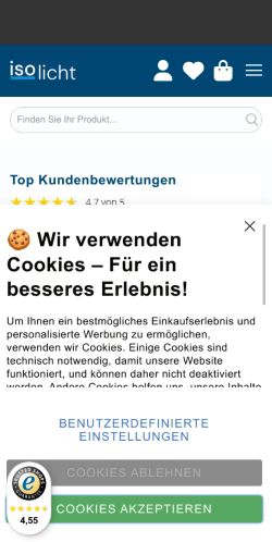 Mobile page screenshot