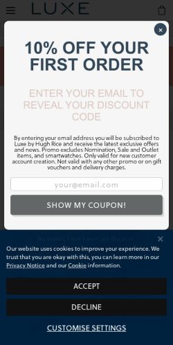 Mobile page screenshot