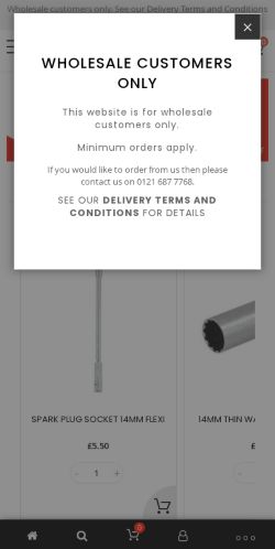 Mobile page screenshot