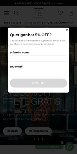 Mobile page screenshot