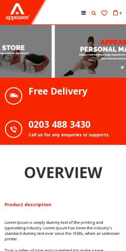 Mobile page screenshot