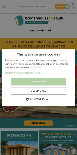 Mobile page screenshot