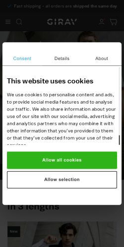 Mobile page screenshot