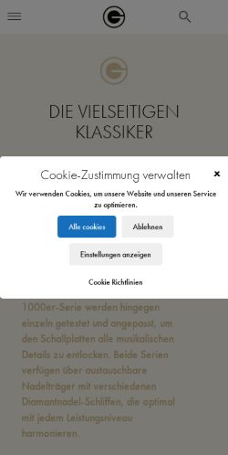 Mobile page screenshot
