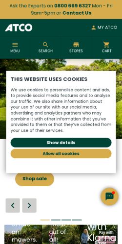 Mobile page screenshot