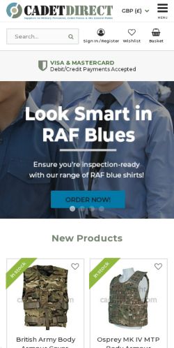 Mobile page screenshot