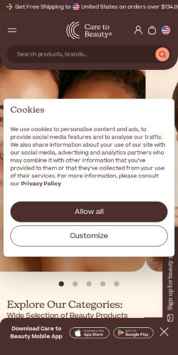 Mobile page screenshot
