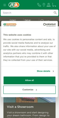 Mobile page screenshot