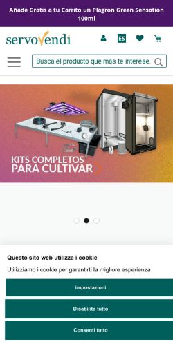 Mobile page screenshot