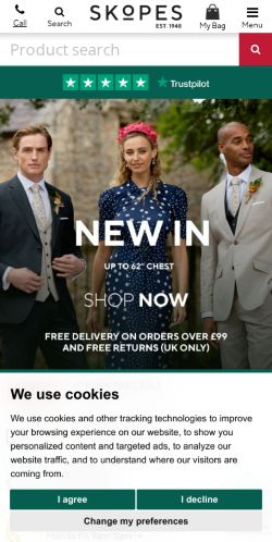 Mobile page screenshot