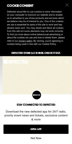 Mobile page screenshot
