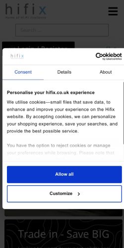 Mobile page screenshot
