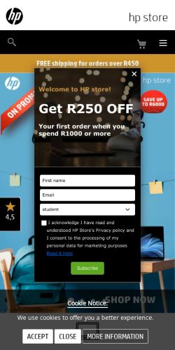 Mobile page screenshot