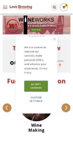 Mobile page screenshot