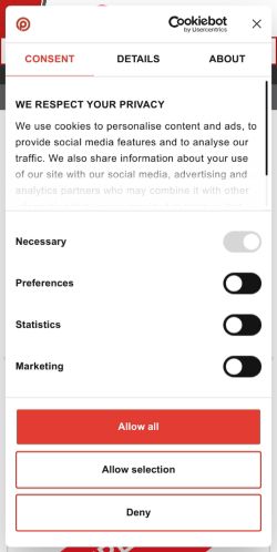 Mobile page screenshot